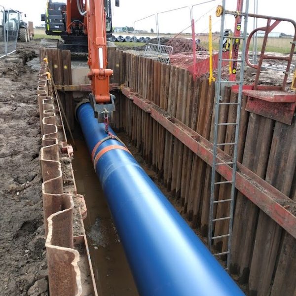Vyrnwy Aqueduct water pipes