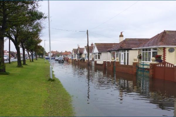 Flooded Rhyl